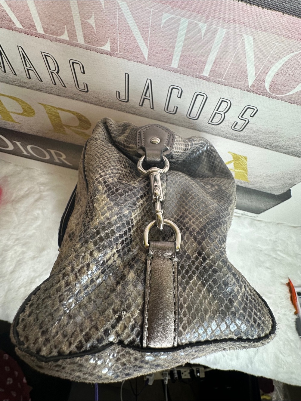 Coach Campbel Izzi Exotic Python Embossed - Picture 15 of 15
